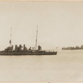 H.M.S. Chatham at Pepeete