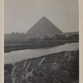 [View of pyramid at Cairo, Egypt]