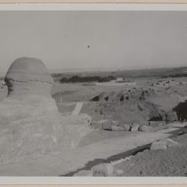 [Great Sphinx of Giza, Egypt, from rear]
