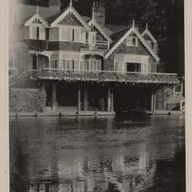 The House from the island [The Islands Estate, Cookham]