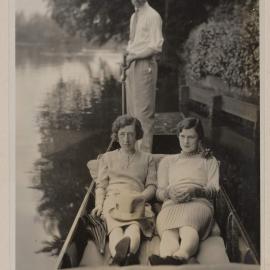[Punting on the Thames, Cookham]