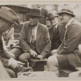 Langley gives an Oyster Party