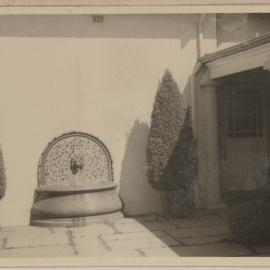 [Lion head water fountain,] Seven Creeks 