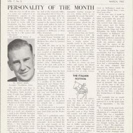 Foy's News Service of the Month March 1965
