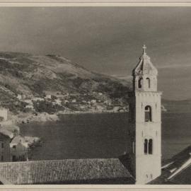 [Dominican Monastry Bell Tower in] Dubrovnik [Croatia]