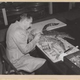 Colouring the Latex Model of a Crocodile