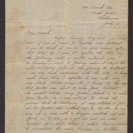[Letters between Charles Foreman and his family in Britain, 64 of 83]