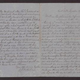 [Letters between Charles Foreman and his family in Britain, 68 of 83]