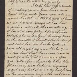 [Letters between Charles Foreman and his family in Britain, 71 of 83]