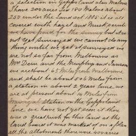 [Letters between Charles Foreman and his family in Britain, 72 of 83]