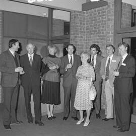 Alumni dinner with Professor Arthur Frances at university house [frame 9 of 11]