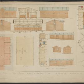 Proposed Timber and Iron Racing Stables at Mentone for AG Barlow Esq