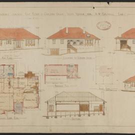 Proposed Brick Residence Corner Punt Road and Gordon Grove South Yarra for AW Purnell Esq