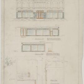 Proposed Alterations to Motor Showroom at premises Latrobe St for Messrs Barlow Motors Pty Ltd