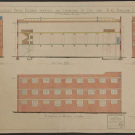 Proposed Brick Factory Premises 353 Exhibition St City for AG Barlow Esq