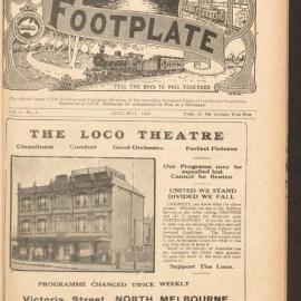 The Footplate: vol. 5, no. 4 (April-May, 1922)