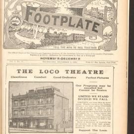 The Footplate: vol. 5, no. 11 (November-December, 1922)