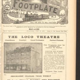 The Footplate: vol. 6, no. 5 (May-June, 1923)