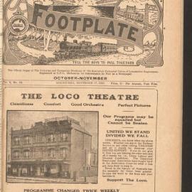 The Footplate: vol. 6, no. 10 (October-November, 1923)