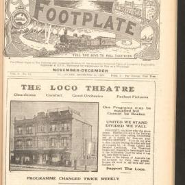 The Footplate: vol. 6, no. 11 (November-December, 1923)