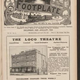 The Footplate: vol. 12, no. 12 (December-January, 1929-1930)