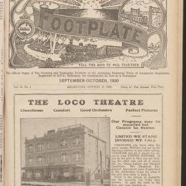 The Footplate: vol. 13, no. 9 (September-October, 1930)