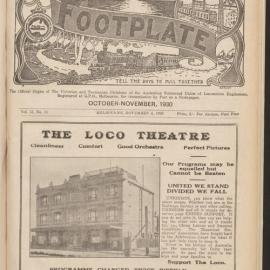 The Footplate: vol. 13, no. 10 (October-November, 1930)