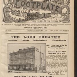 The Footplate: vol. 14, no. 1 (January-February, 1931)