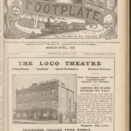 The Footplate: vol. 14, no. 3 (March-April, 1931)