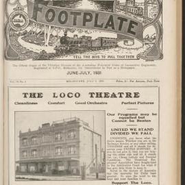 The Footplate: vol. 14, no. 6 (June-July, 1931)