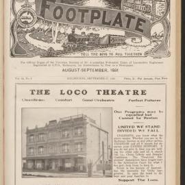 The Footplate: vol. 14, no. 8 (August-September, 1931)