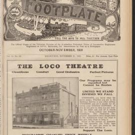 The Footplate: vol. 14, no. 10 (October-November, 1931)