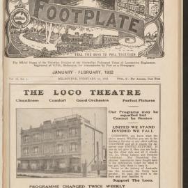 The Footplate: vol. 15, no. 1 (January-February, 1932)