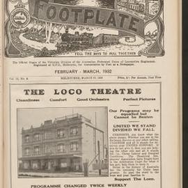 The Footplate: vol. 15, no. 2 (February-March, 1932)