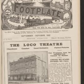The Footplate: vol. 15, no. 9 (September-October, 1932)