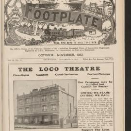 The Footplate: vol. 15, no. 10 (October-November, 1932)