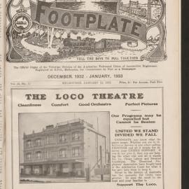 The Footplate: vol. 15, no. 12 (December-January, 1932-1933)