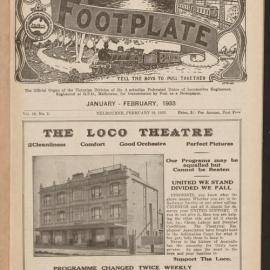 The Footplate: vol. 16, no. 1 (January-February, 1933)