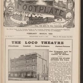 The Footplate: vol. 16, no. 2 (February-March, 1933)