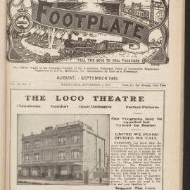 The Footplate: vol. 16, no. 8 (August-September, 1933)