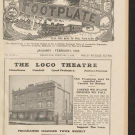 The Footplate: vol. 17, no. 1 (January-February, 1934)