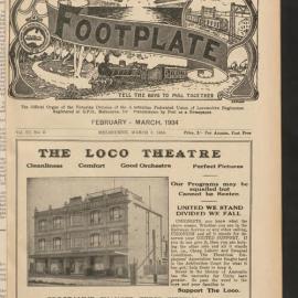 The Footplate: vol. 17, no. 2 (February-March, 1934)