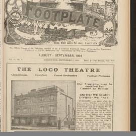 The Footplate: vol. 17, no. 8 (August-September, 1934)