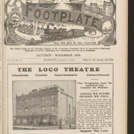 The Footplate: vol. 17, no. 10 (October-November, 1934)