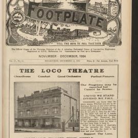 The Footplate: vol. 17, no. 11 (November-December, 1934)