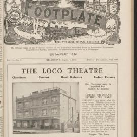 The Footplate: vol. 19, no. 7 (July-August, 1936)