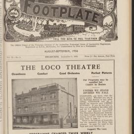 The Footplate: vol. 19, no. 8 (August-September, 1936)