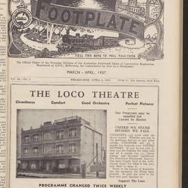 The Footplate: vol. 20, no. 3 (March-April, 1937)