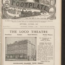 The Footplate: vol. 20, no. 9 (September-October, 1937)