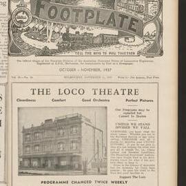 The Footplate: vol. 20, no. 10 (October-November, 1937)